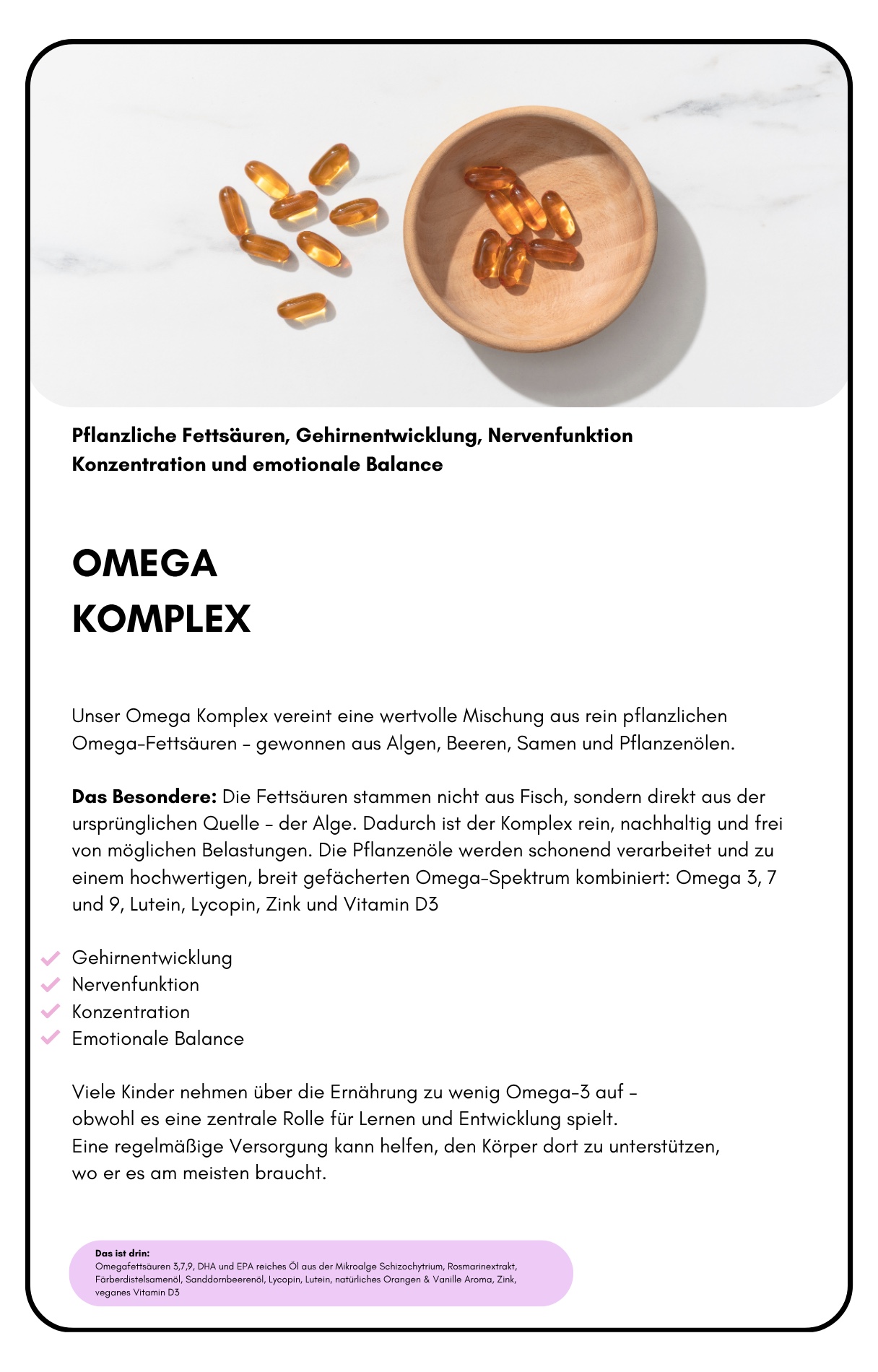 Omega für Kids