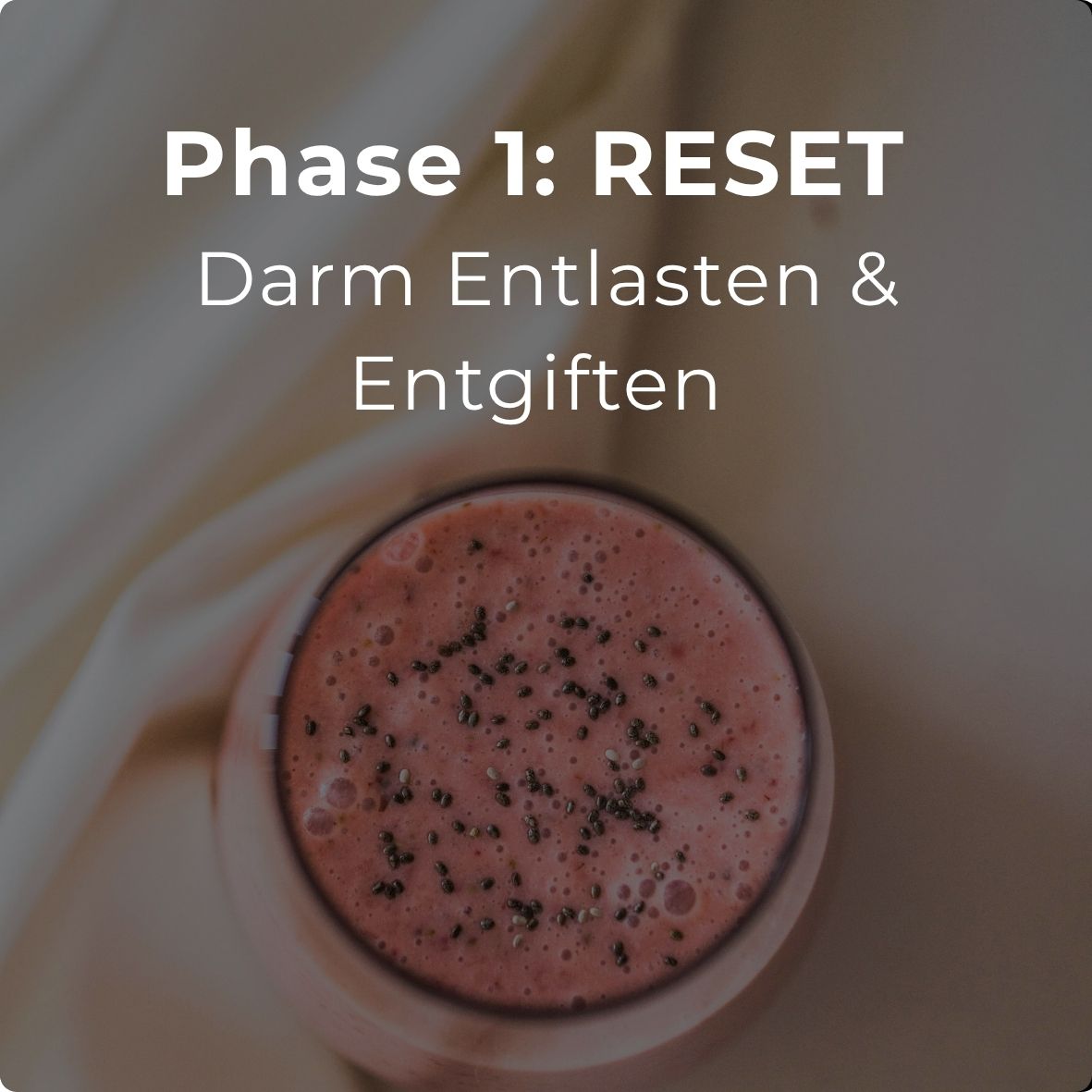 Phase 1: RESET – Darm entlasten & entgiften