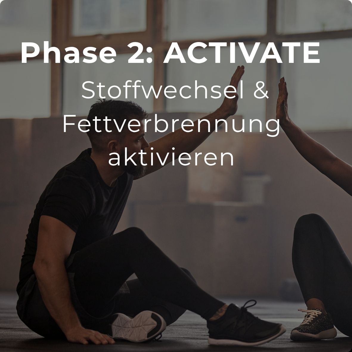 Phase 2: ACTIVATE – Stoffwechsel & Fettverbrennung aktivieren